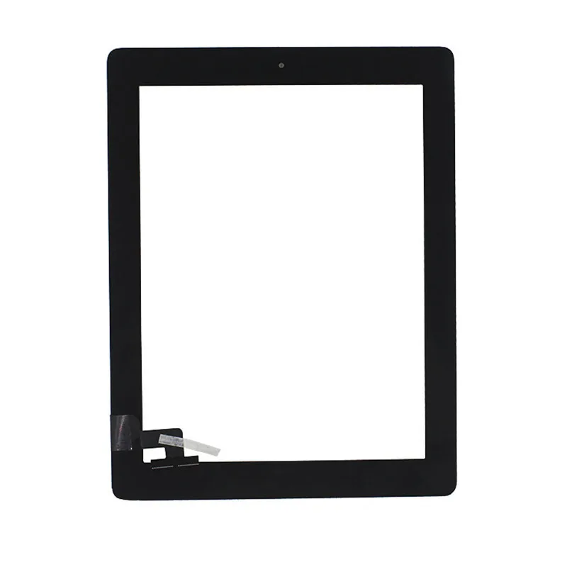 Планшет Сенсорный экран для ipad 2 для ipad 2 A1395 A1396 A1397 планшета 9,7 дюймов Стекло Панель с металлической кнопкой+ Инструменты