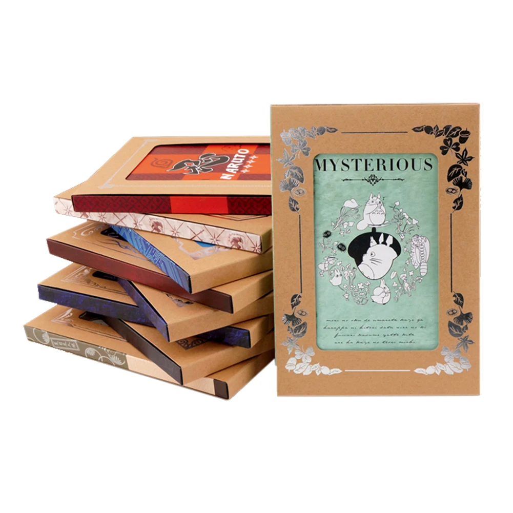 

ELBCOS Black Butler love live One Piece Tokyo Ghoul Attack on Titan Totoro SAO Natsume Gintama Drawing Notebook