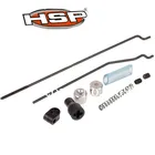 1 компл. 02056 запасные части HSP дроссельная заслонкатормоз в сборе для модели радиоуправляемых автомобилей 110