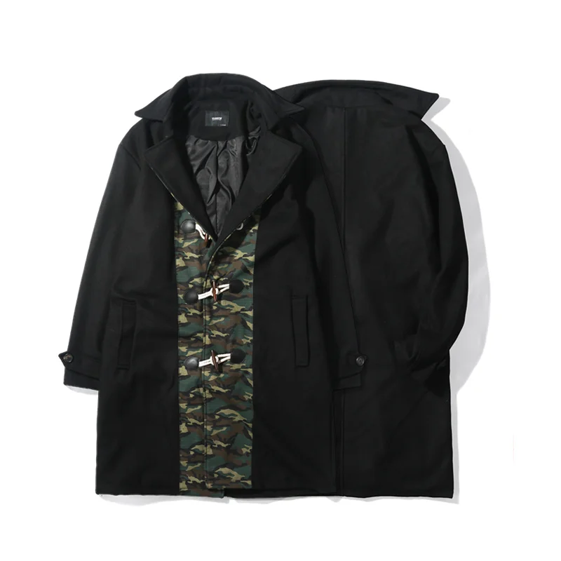 VIISHOW мужской Тренч 2017 Новый Модный дизайнерский длинный плащ осень зима