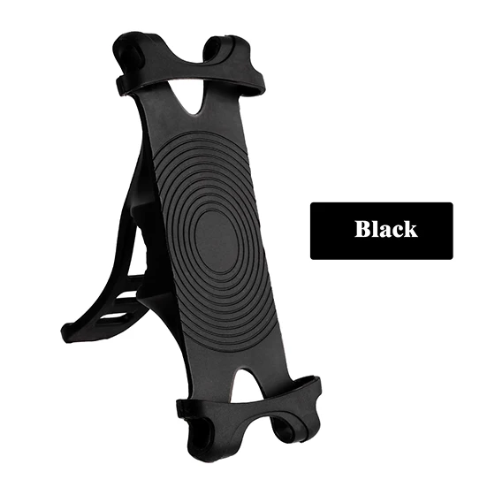 Black WEST BIKING держатель для телефона на велосипед для iPhone samsung, универсальный держатель для мобильного телефона, держатель для руля велосипеда, держатель для крепления на руль, gps - Цвет: Black