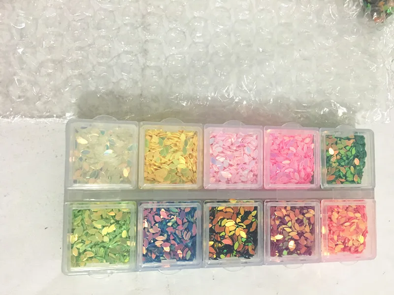 10 цветов/комплект блестки для обуви 2 х4 мм|loose sequins|sequin diygarment accessories |