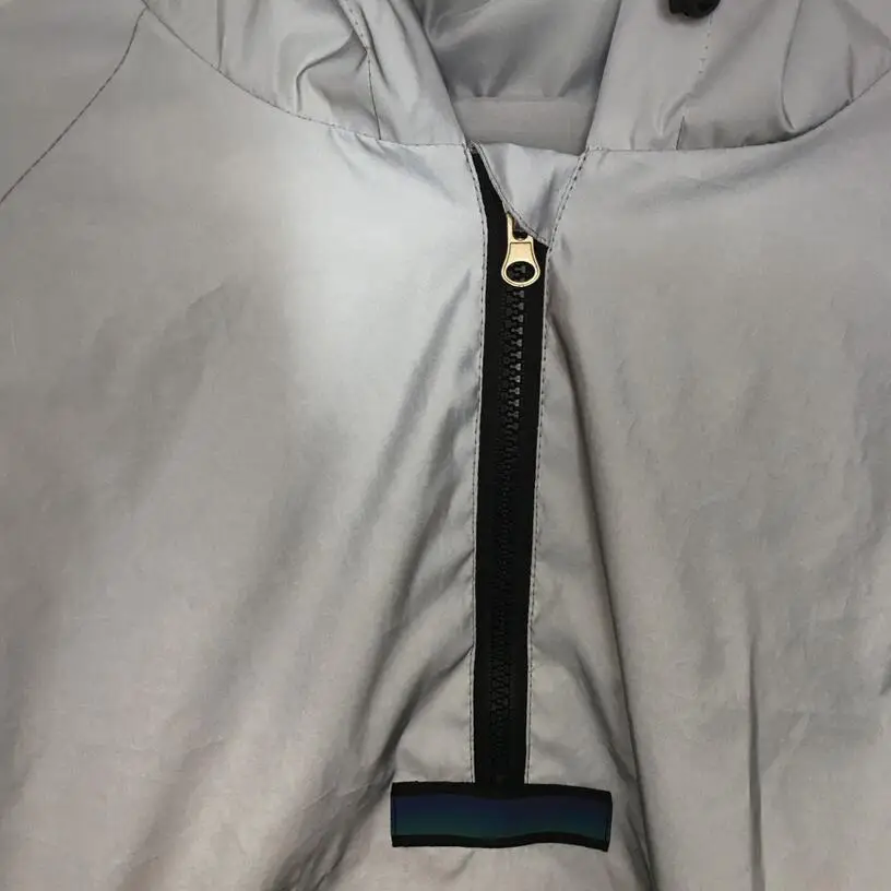 

New arrival men hoodie reflective pullover long sleeve jacket hip hop streetwear couple clothing coats mens casual sweatshirt
