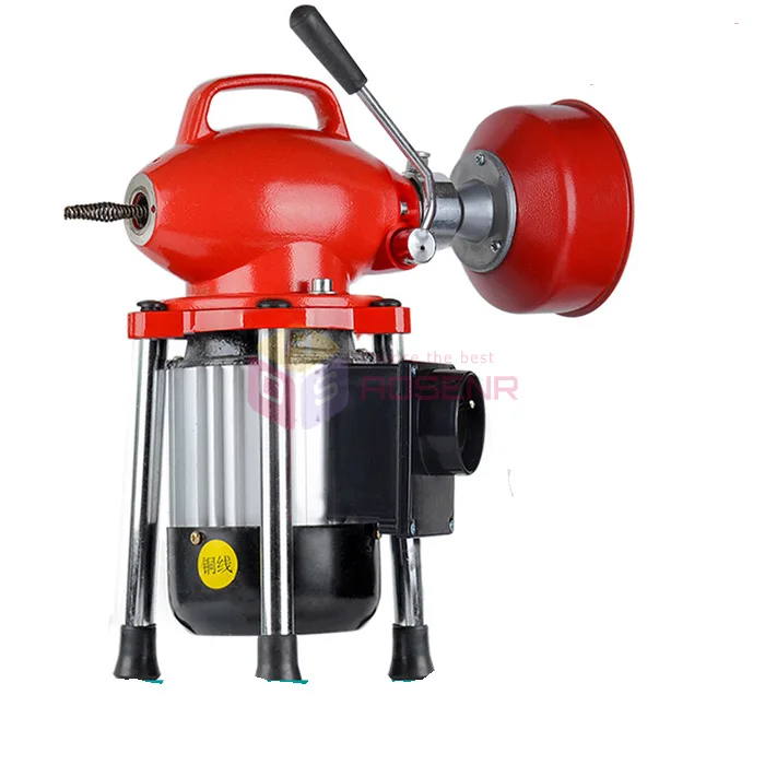 220V Профессиональный 3/4 '' 4''Dia секционные 99ft для чистки труб машина очистки