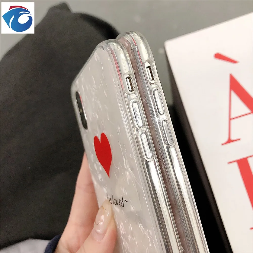 HUANQING Модный милый kindheart Чехол для мобильного телефона iPhone 6 6s 7 8 Plus X XR XS Max