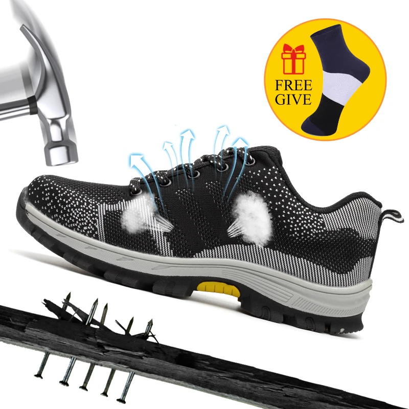 ODBL/Прямая поставка Мужские и женские мужские ботинки со стальным носком Ботинки