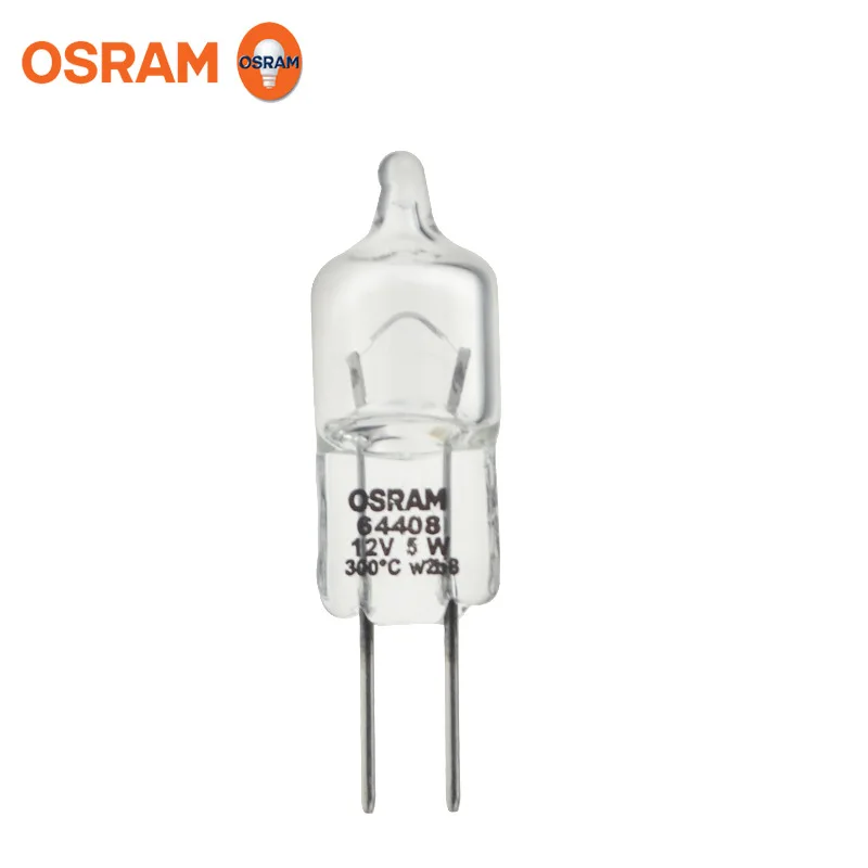 Для 2PSC OSRAM 64408 12 В 5 Вт G4 галогенная лампа Halostar печь пиролизный выпечки 300 градусов