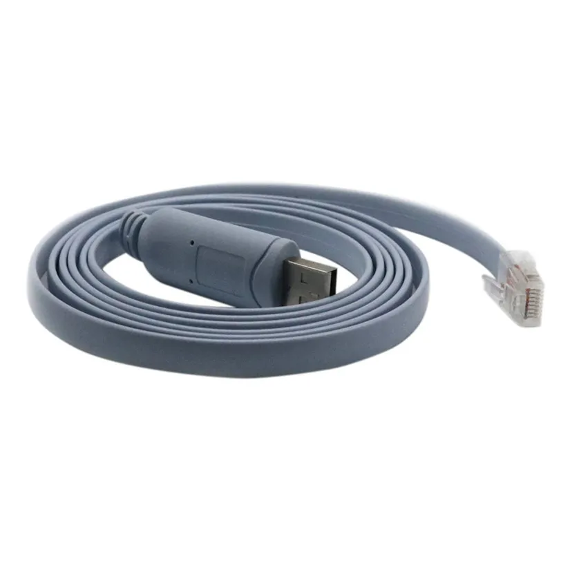 1 8 м USB к последовательному/Rs232 консольный кабель опрокидывания для