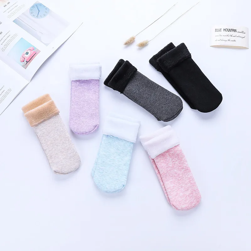 Носки детские однотонные из хлопка на возраст 9-18 лет 2 пары | Мать и ребенок