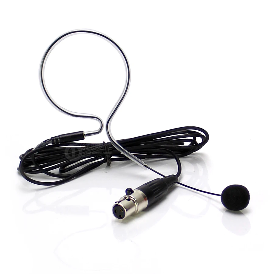 Мини XLR 3 Pin TA3F одиночный ушной микрофон гарнитура Микрофон для SAMSON караоке