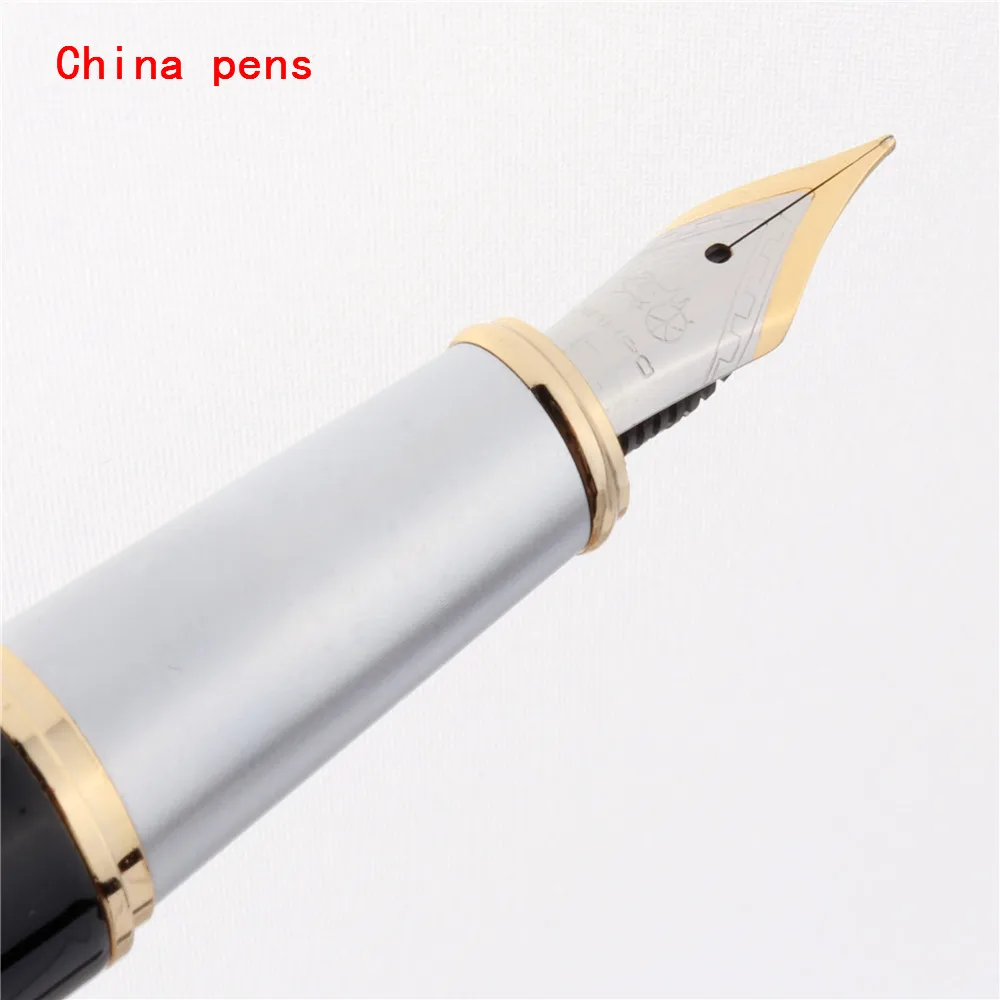 Роскошное Качество Jinhao 1000 Черный Восточный Дракон Бизнес Офис авторучка