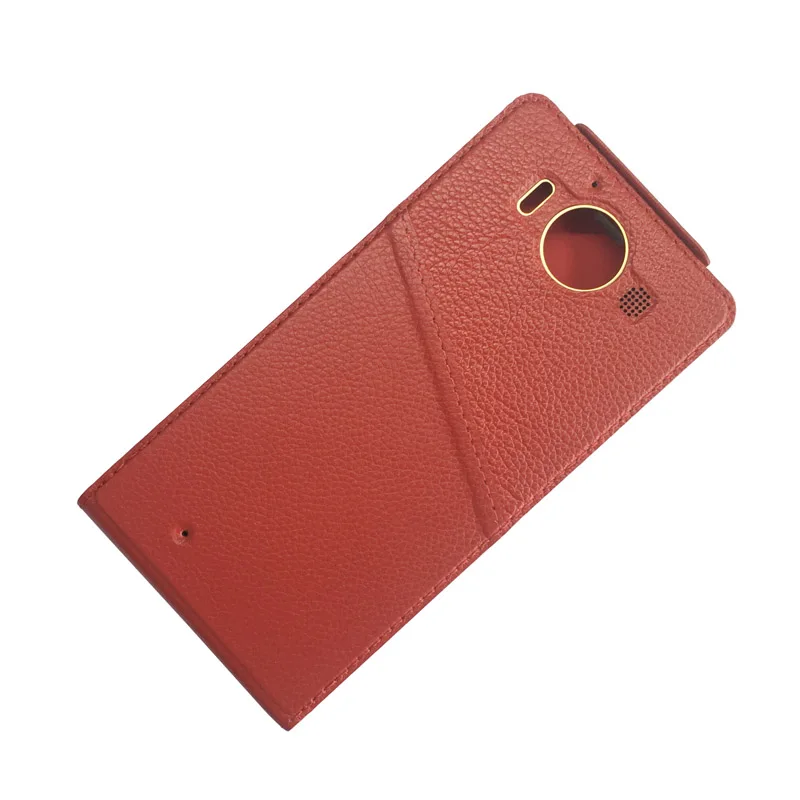 Флип-чехол Mozo lumia 950 из коровьей кожи для microsoft lumia 950, чехол для ноутбука s для Nokia lumia 950, задняя крышка NFC+ QI