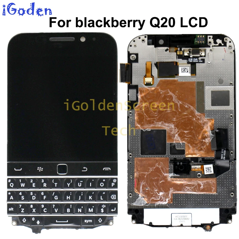 3 5 &quotдля Blackberry Classic Q20 ЖК дисплей кодирующий преобразователь сенсорного экрана в