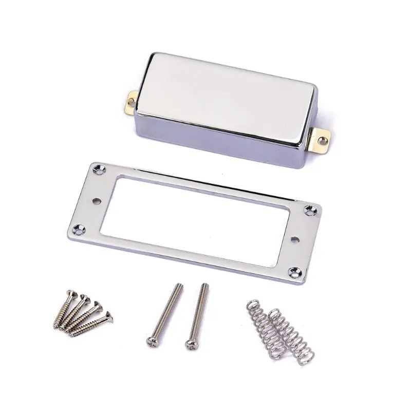 Набор чехлов для гитарного пикапа серебристого цвета GB LP Mini Humbucker Pickup|Детали и
