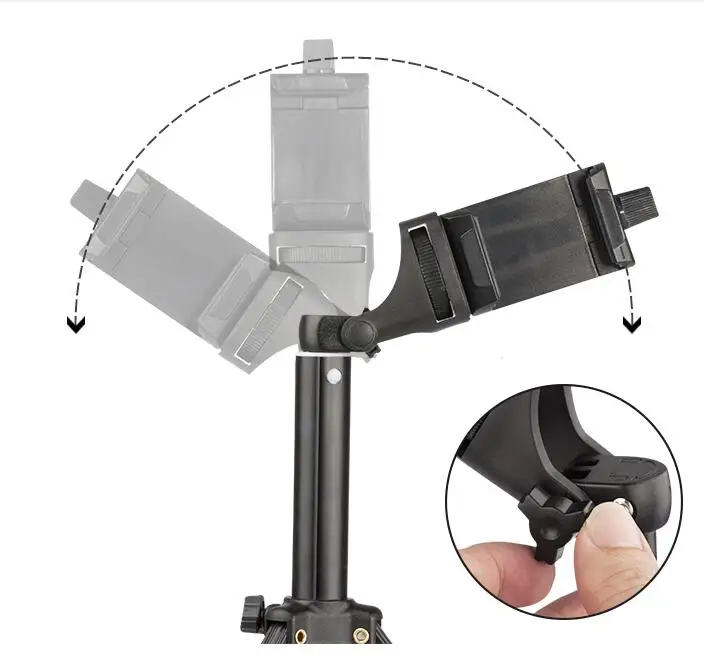 Yunteng ручной и мини-штатив Self-portrait монопод selfie stick держатель Bluetooth Дистанционное управление для телефона с камерой GoPro зажим