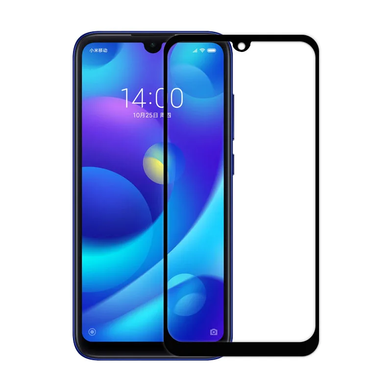 Закаленное стекло для Xiaomi Mi Play M1901F90E Global смартфона на весь экран защитная пленка