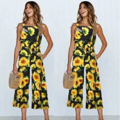 Пляжный комбинезон без рукавов для женщин купальник спины Вечеринка широкие