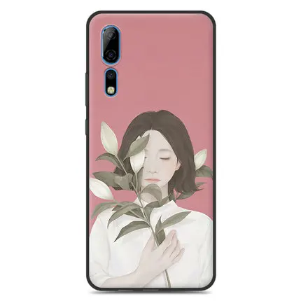 A1 Чехол для zte Axon 10 pro, мягкий силиконовый чехол для телефона с цветком, TPU, защитный чехол для zte Axon10 pro A2020Pro - Цвет: A1