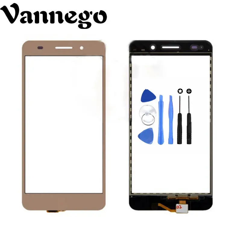 Vannego Новая передняя стеклянная линза Панель сенсорный экран дигитайзер Замена