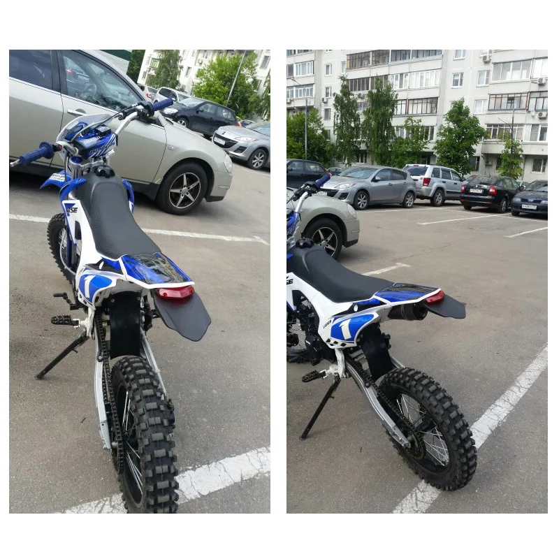 Новый светодиодный задсветильник и заднее крыло для внедорожного мотоцикла