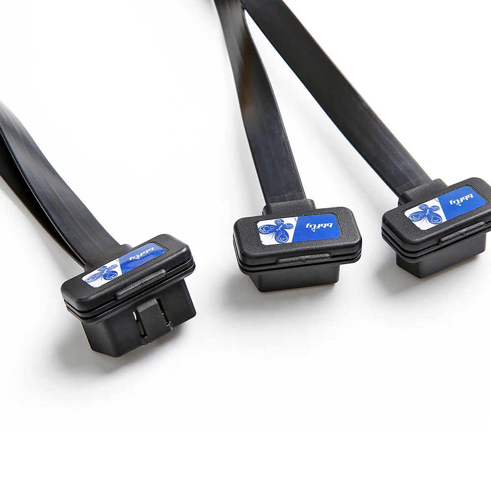 bbfly-B5 OBD II OBD2 16Pin Splitter Extension 1 x Male and 2 Female Cable Adapter (3.3FT/100CM) |