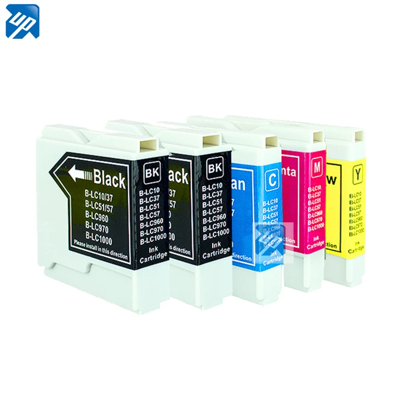 5 шт. совместимый картридж с чернилами для Brother DCP 130C 330C 350C 540CN 560CN 750 770CW MFC 240C 440 465 660