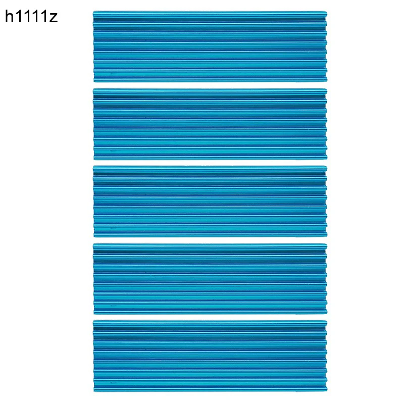 5 шт. M.2 радиатор SSD из алюминиевого сплава Радиатор теплопроводящий клей для NGFF 2280