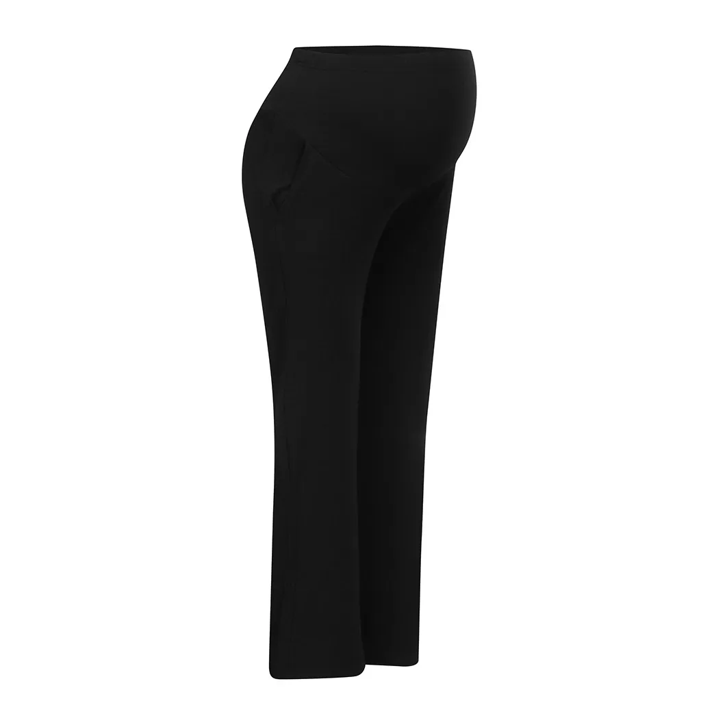 SAGACE женские брюки для беременных повседневные хлопковые длинные с высокой