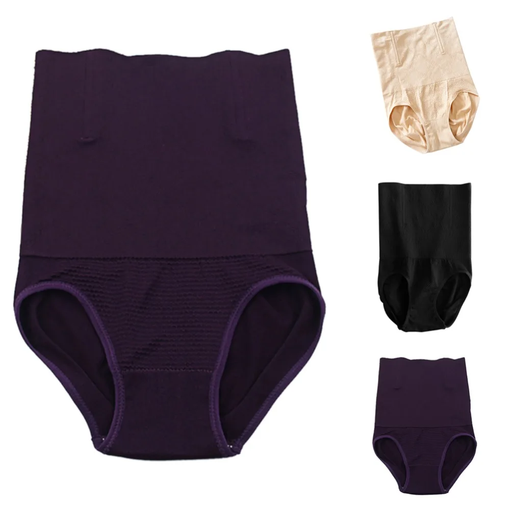 Женские Корректирующие трусики с высокой талией для живота дышащее нижнее белье