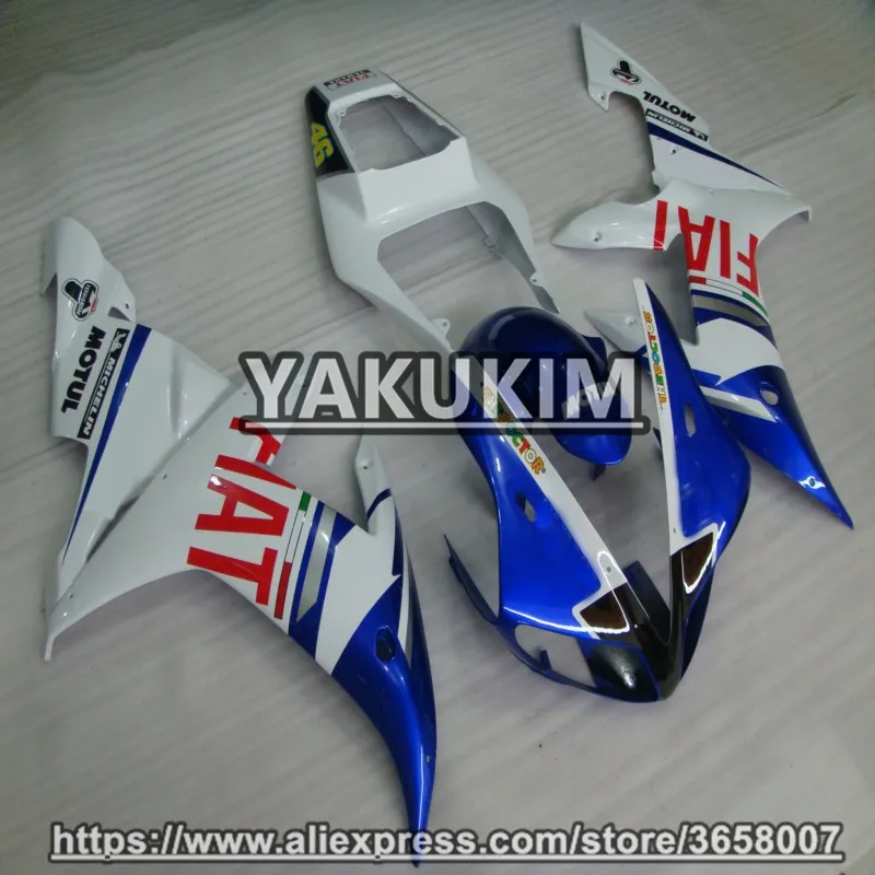 Комплекты обтекателей YAKUKIM ABS для YAMAHA YZF R1 02 03 2002 2003 YZFR1 YZF1000 обтекатели