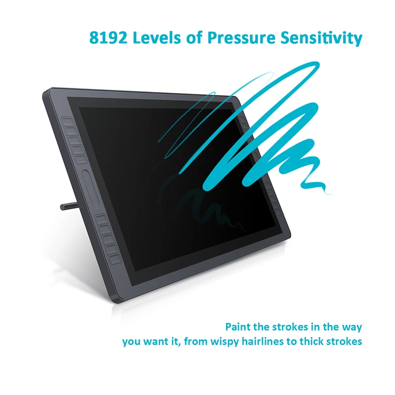 HUION KAMVAS GT-221 Pro 8192 уровней ручка планшет монитор ips lcd HD ручка для рисования дисплей-21,5 Дюймов