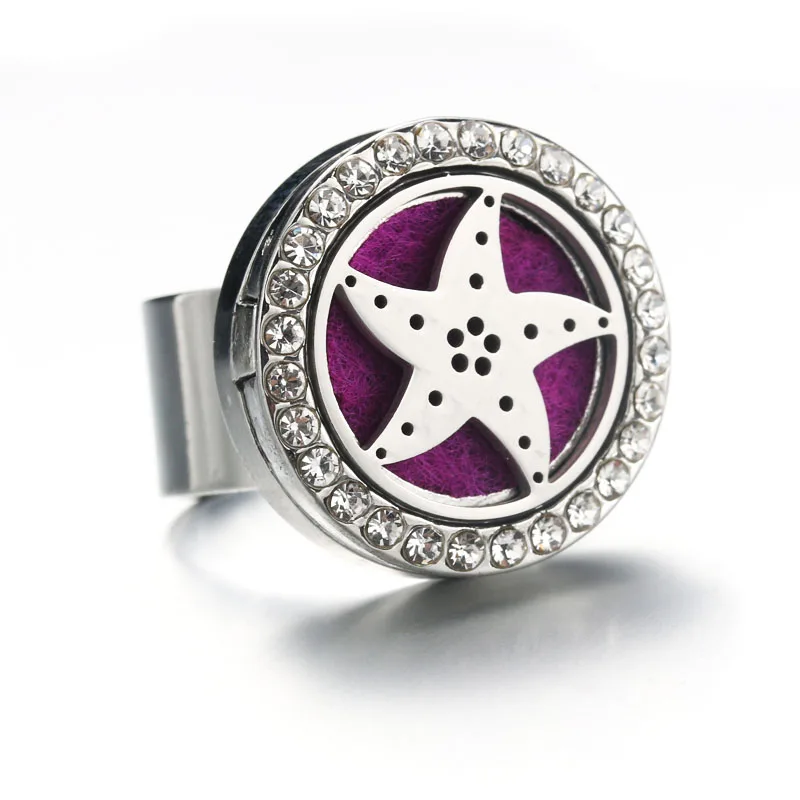 BaLa новейший регулируемый размер Хрустальная коробка для духов кольцо подходит