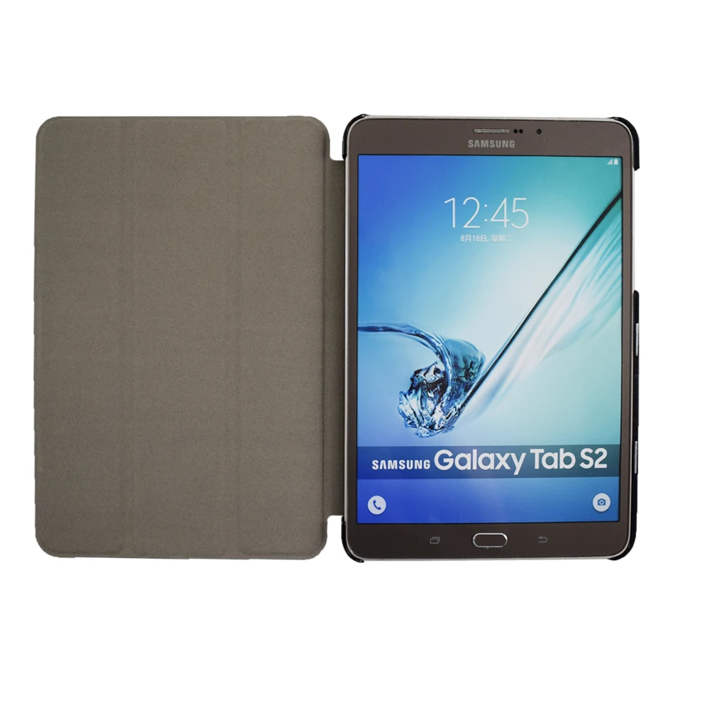 Tab S2 T710 T715 T713 T719 чехол для смарт книги ультра тонкий телефона Samsung galaxy 8 0 Магнитный