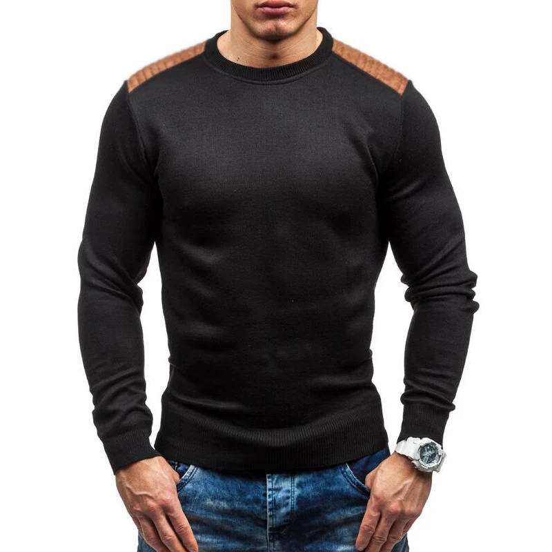Свитера пуловеры Для мужчин 2017 мужские брендовые Повседневное тонкий Свитеры