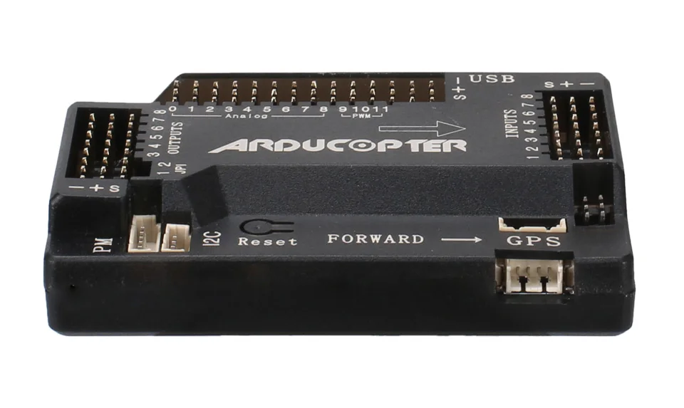 APM2.8 APM 2,8 ardupilot Контроллер полета+ 7 м gps Встроенный Compas 2,5 2,6 Модернизированный с корпусом для радиоуправляемого мультикоптера
