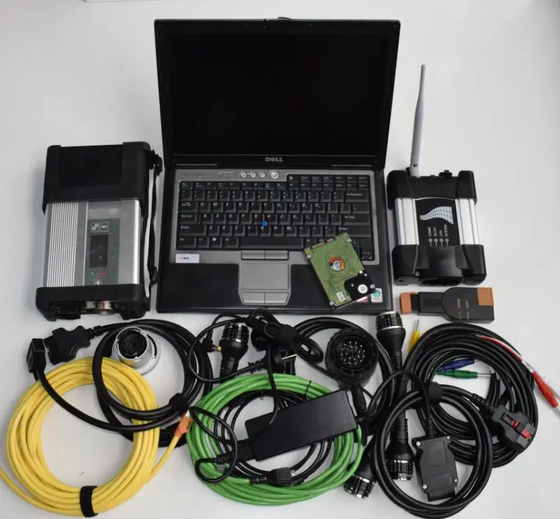 

2021 star diagnosis compact 5 mb c5 для b mw wifi icom next 2 в 1 ноутбук d630 4g win7 ssd/hdd ТБ готов к использованию