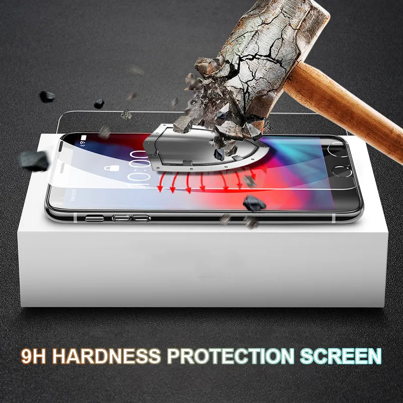 2.5D 9H защита экрана из закаленного стекла для iPhone 6 6S 7 8 Plus SE 5S 5 X Закаленное стекло для iPhone 11 Pro XR XS Max стеклянная пленка