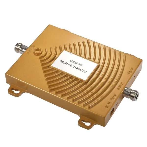 Двухдиапазонный 2G GSM 900MHz + 3G W CDMA 2100MHz Мобильный усилитель сигнала Усилитель