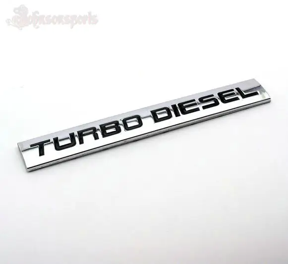 1 шт. турбо дизельный автомобиль боковое крыло значок на эмблема автомобильные