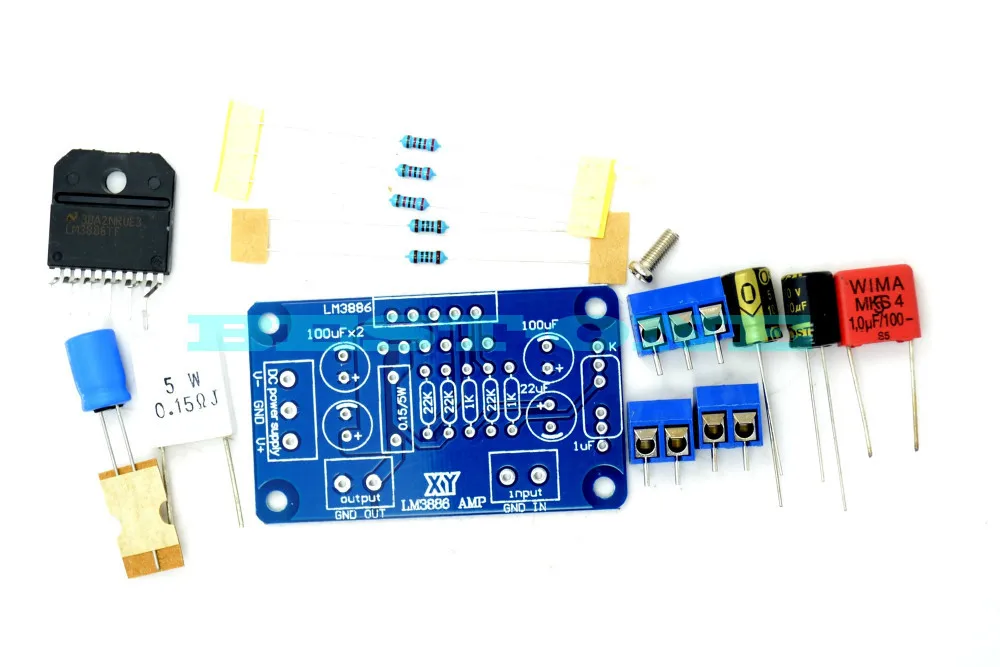 LM3886TF LM3886 усилитель NE5532 DIY набор компонентов 1 канал 60 Вт|components|component kitcomponent amplifier |