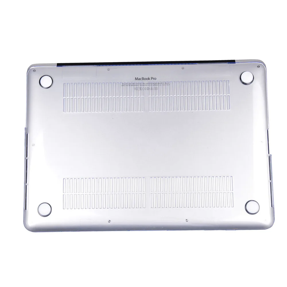 Гладкая прозрачная пластиковая крышка для Macbook Air Pro Retina Touch Bar 11 12 13 15&quot |