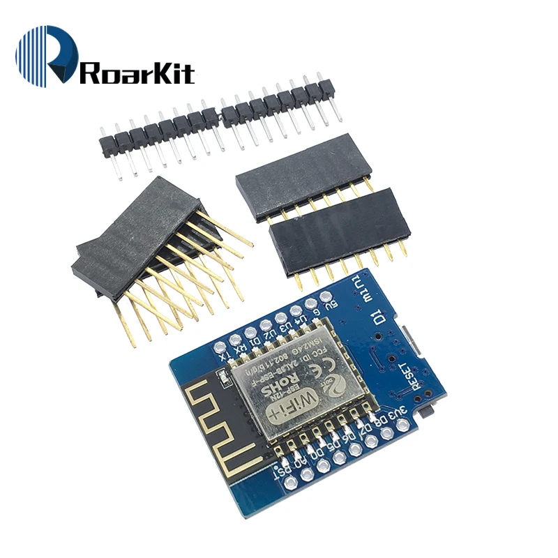 ESP8266 D1 Mini Pro WiFi макетная плата NodeMcu WS2812 RGB DHT11 DHT22 AM2302 реле DS18B20 BMP180 мотор для WeMos DIY Kit