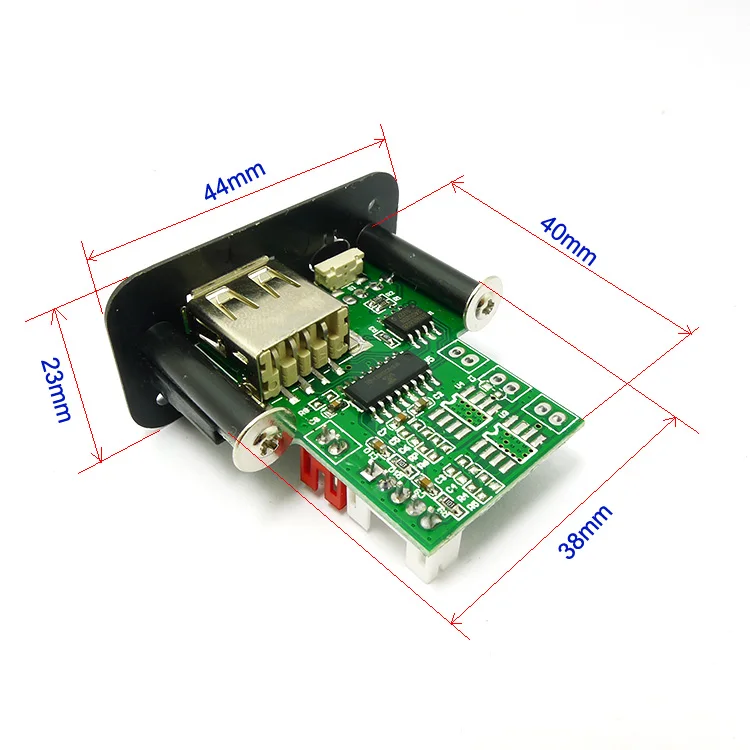 5 в 12 В мини MP3 декодер плата TF USB чтение карты усилитель мощности