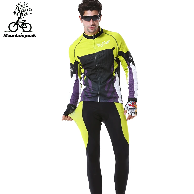 Mountainpeak cycling suit men and women long sleeve spring/summer bike riding trousers mountain equipment | Спорт и развлечения