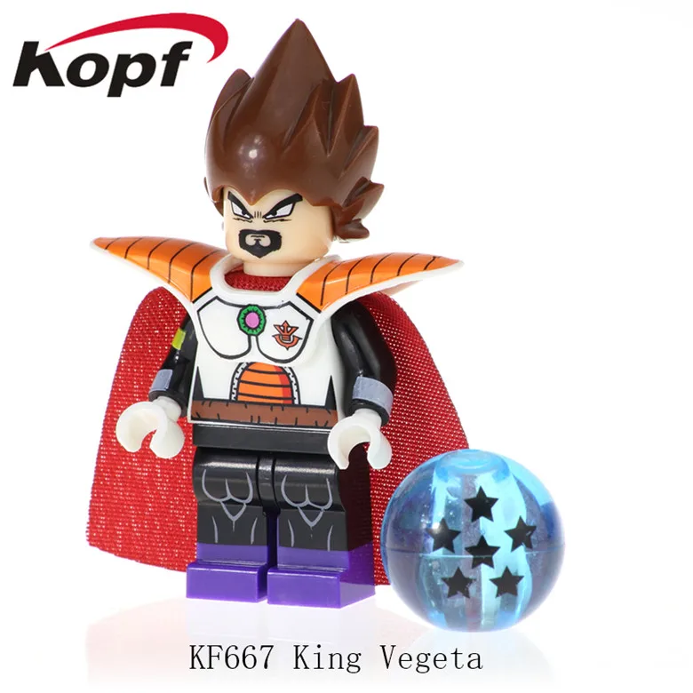 KF667 Without Box Один Dragon Ball Z сын Goku vegeta Recoom Raditz модель строительные блоки действие для Детский подарок игрушки KF6057 - Цвет: KF667 Without Box