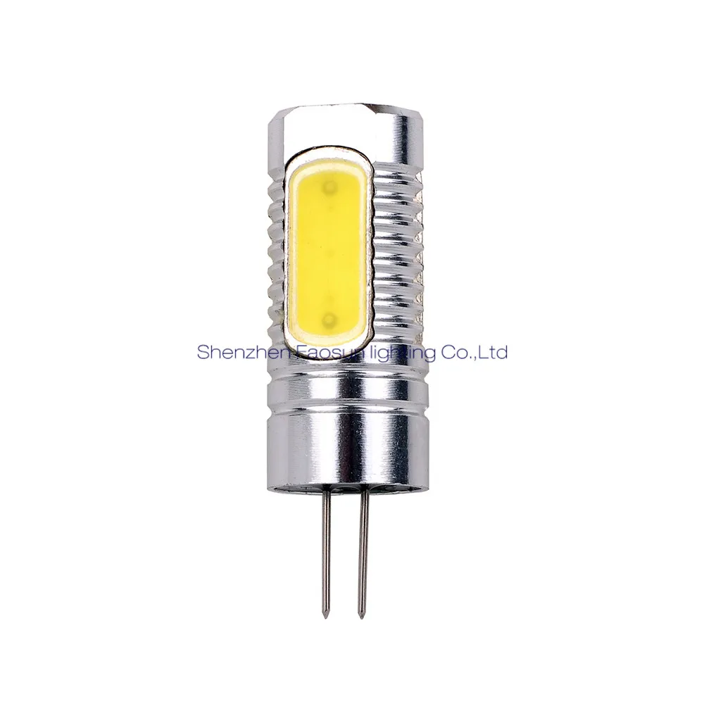 G4 LED 3COB Corn Bulbs DC12V 1.3-1.5W Aluminum Droplight Tube RV Marine Boat Cabinet Crystal Chandelier car Light 2pcs/lot | Освещение