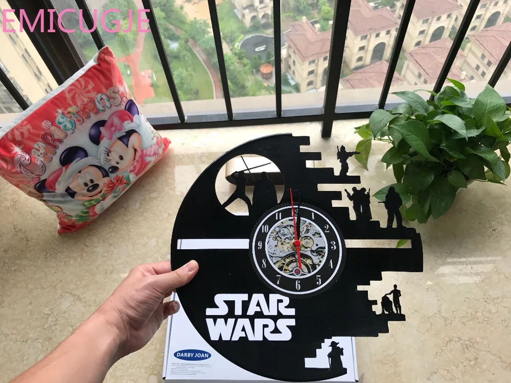 Виниловая запись дизайн настенные часы модные креативные CD виниловые дисковые