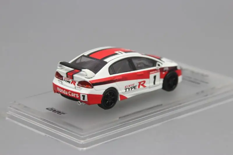 В № 1: 64 Honda Civic Mk8 Тип R FD2 2008 сплава Модель автомобиля Diecast металлические игрушки подарок на день рождения для мальчиков другие