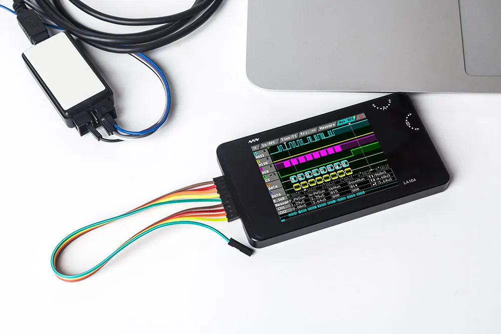 Цифровой анализатор логики CCDSO LA104 USB Mini 4 канала 100 МГц максимальная частота