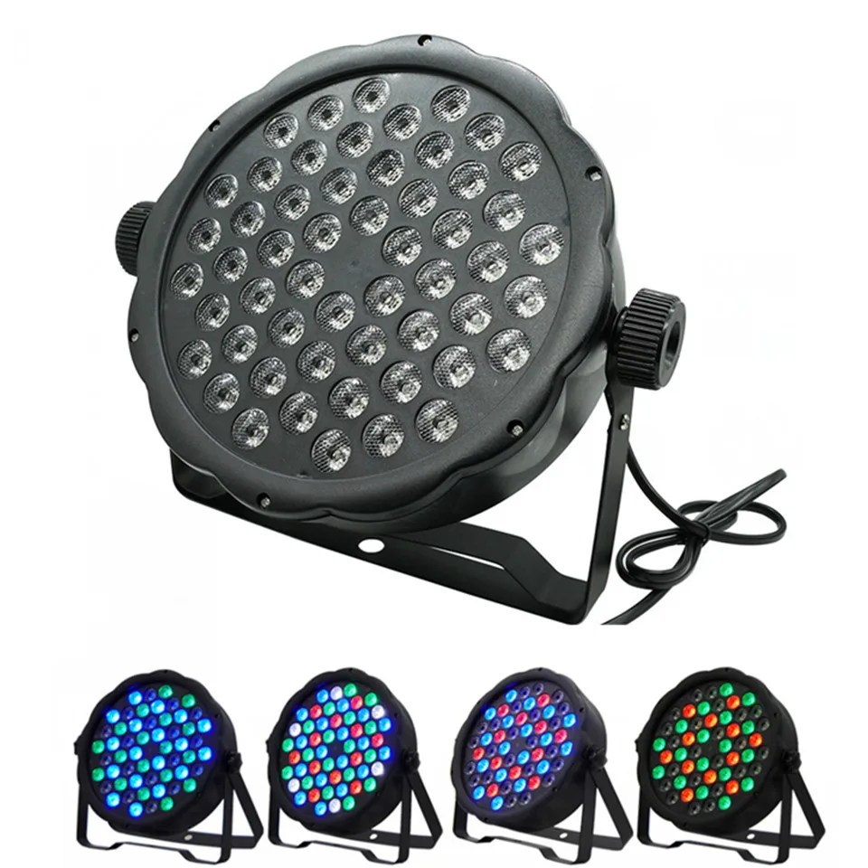 DJ 54 Светодиоды Par софит RGBW Вт AC110V 220 V DMX512 Strobe лазерный проектор сценический эффект